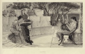Sappho by Lawrence Alma Tadema